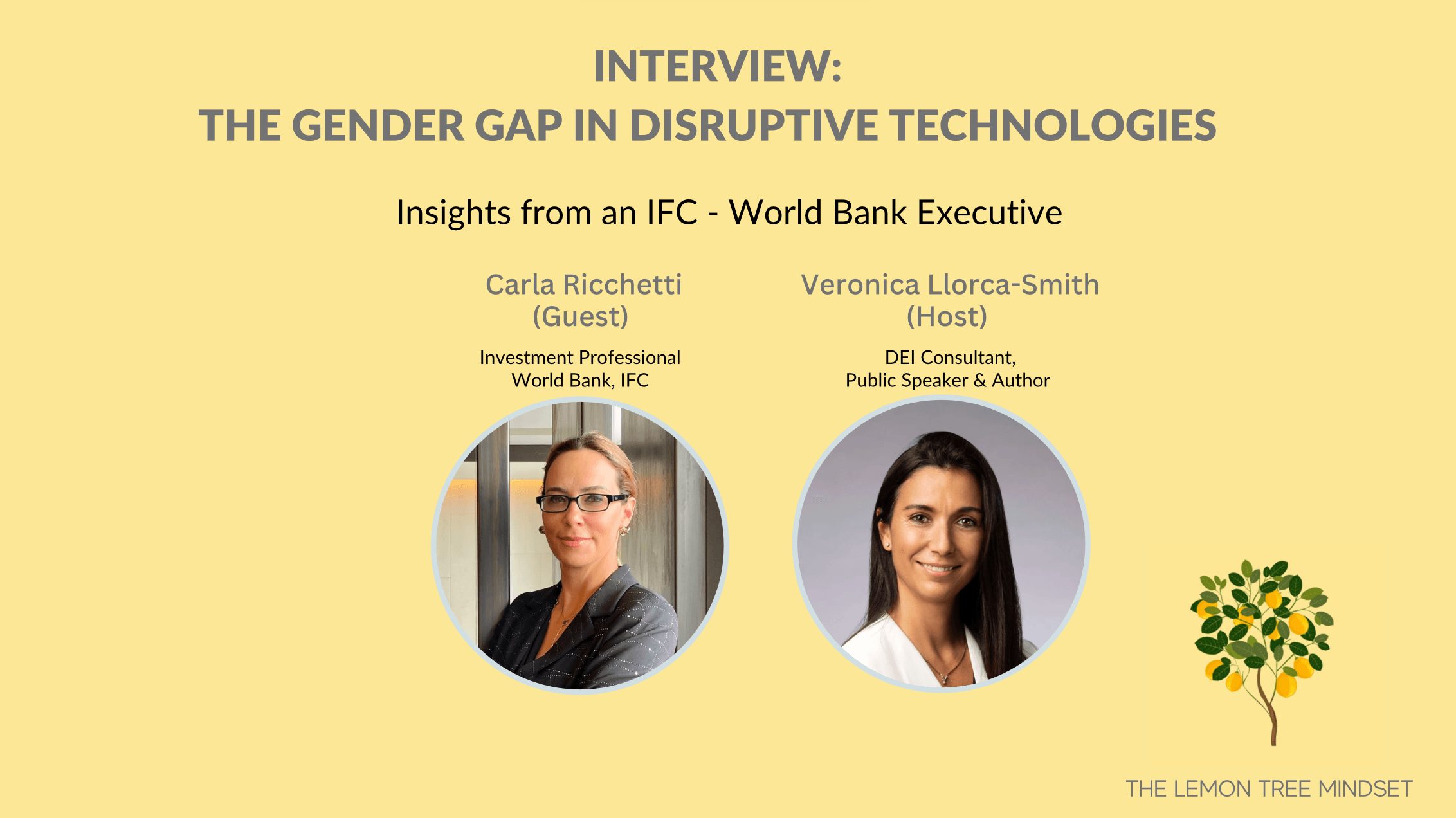 Flyer of the interview